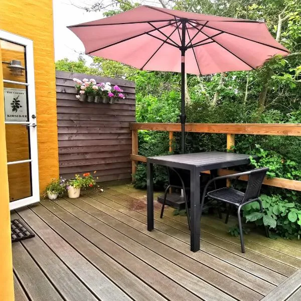 The Cherry Apartment - 'Den Gule Svane' Guest House near Rønne & Beach，位于Årsballe的酒店