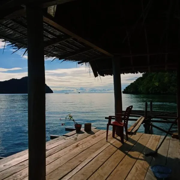 Raja Ampat Triton Homestay，位于Kri的酒店