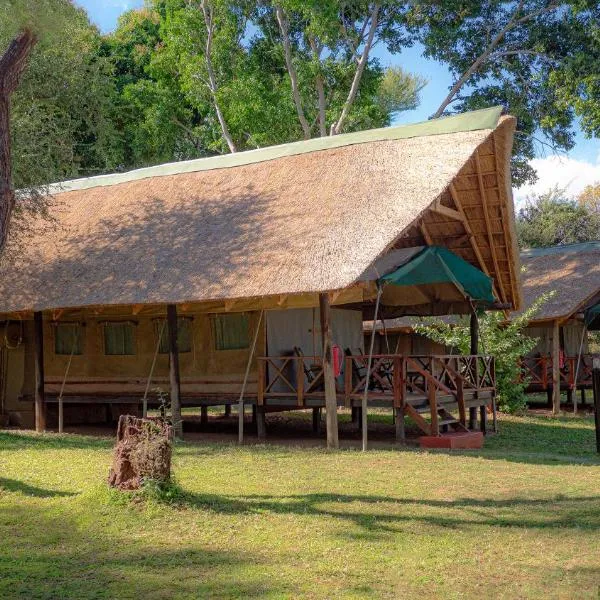 Kiambi Safaris Lodge，位于Chiawa的酒店