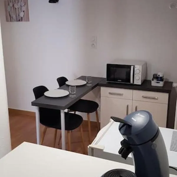 Studio meublé en sous-sol en plein centre ville，位于贝尔纳堡的酒店