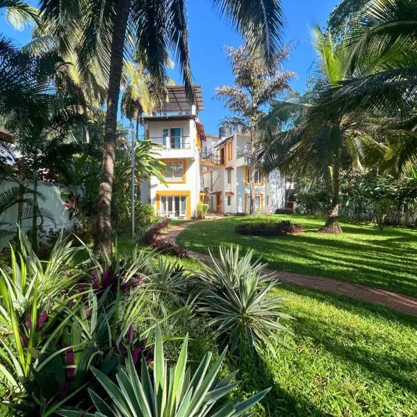 Jungle Hut-Annabelle's Beach Apartments at Bernard Simao,Calangute,Goa，位于坎多林的酒店