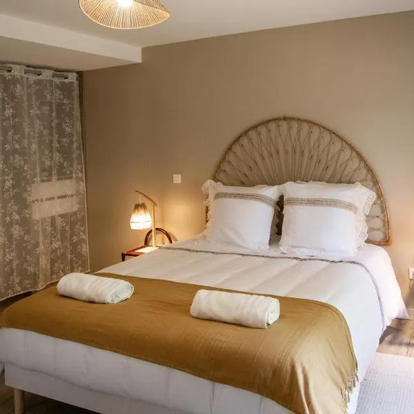 chambre d'hôte dans un havre de paix à la ferme，位于Saint-Maurice-la-Clouère的酒店