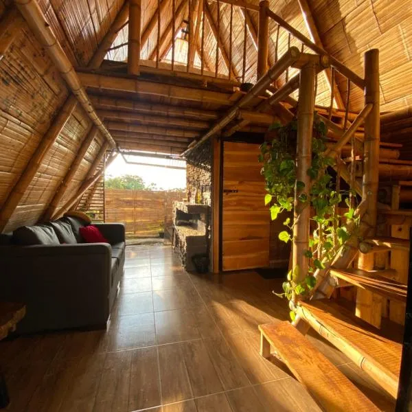 Turmequé cabaña，位于Alto de la Mina的酒店