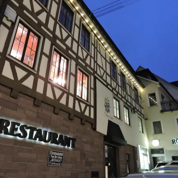 罗索尔餐厅酒店，位于Gültlingen的酒店