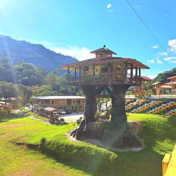 Hotel CASA EN EL ÁRBOL ilusion ecoparque，位于Génova的酒店