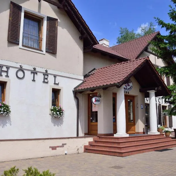 科塞尼克苏克莱斯基酒店，位于Biedrusko的酒店