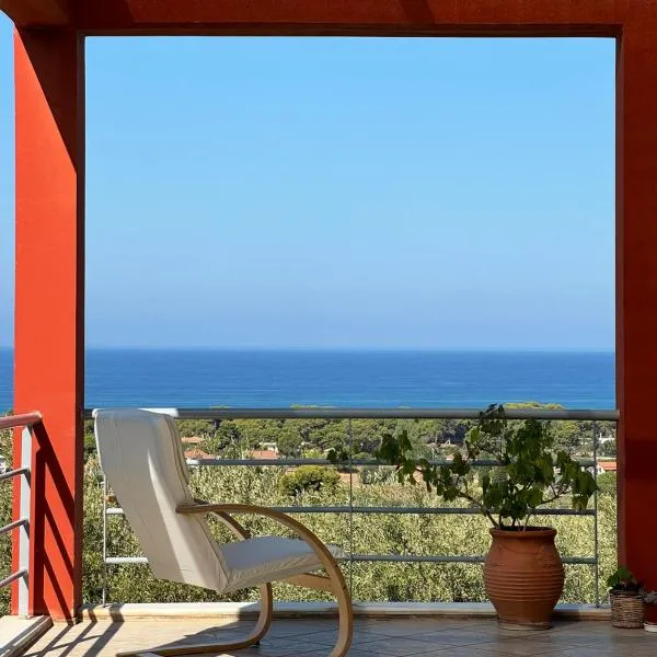 Villa Io, The Ionion Balcony,位于Neokhórion的酒店