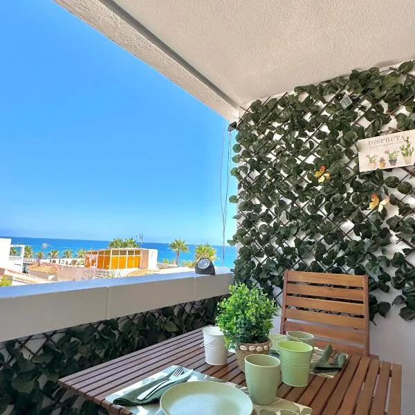 Apartamento Villa Azul, 1ª línea de playa，位于莫哈卡尔的酒店
