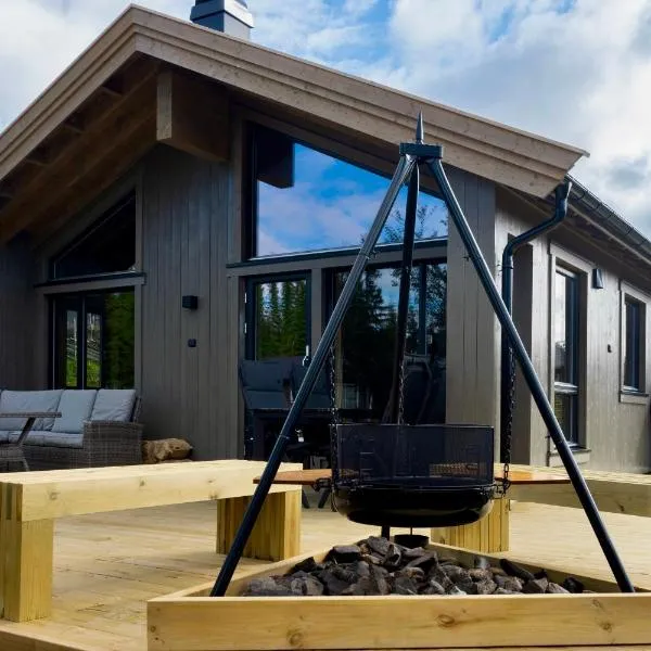 New cabin at Skeikampen, perfect for families!，位于Svingvoll的酒店