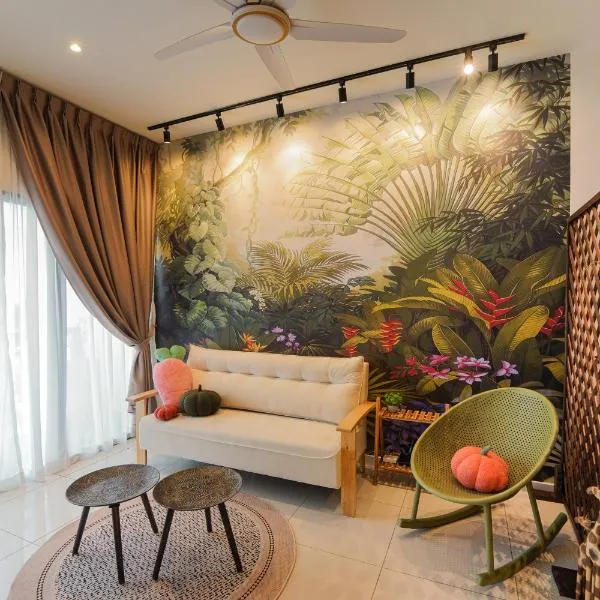 Tropical Bali at Horizon Ipoh 8Pax 2CarPark，位于怡保的酒店