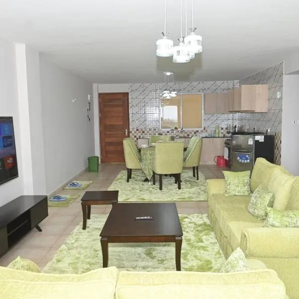 Lota Green 2BR in Nanyuki，位于纳纽基的酒店