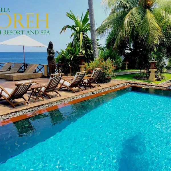 博勒海滩别墅Spa度假酒店，位于Julah的酒店