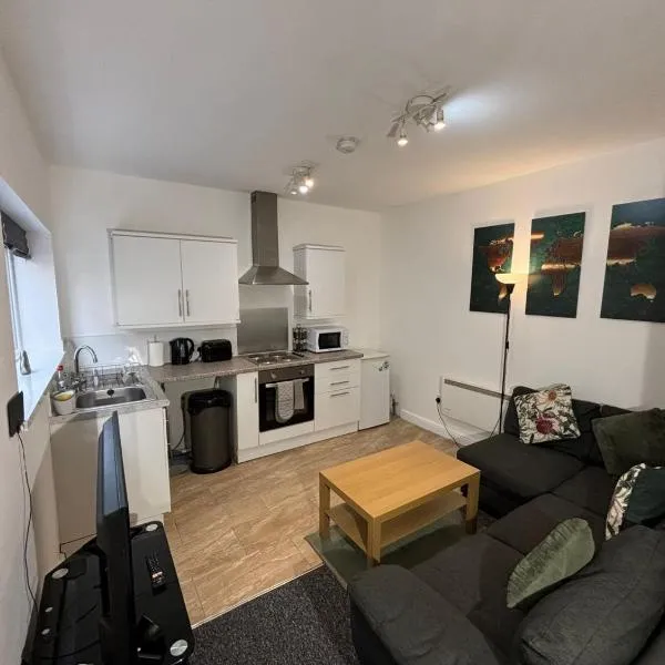 Orchard Court Spacious one bedroom apartment with extra sofa bed，位于温斯伯里的酒店