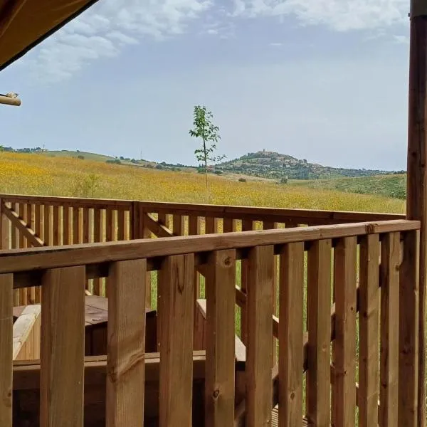 Glamping Podere Angiotto LODGE MONTIANO，位于马利亚诺因托斯卡纳的酒店