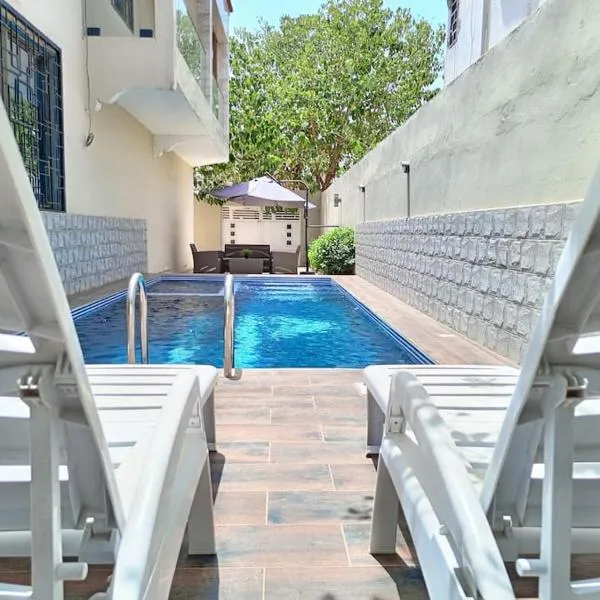 Villa Maria - Appartement 2，位于Saly Niakh-Niakhal的酒店