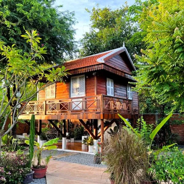 The Little Vegan Homestay，位于Phumĭ Rôviĕng的酒店