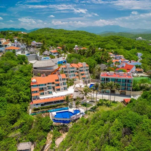 Villas Coral Huatulco，位于圣克鲁斯华特库的酒店