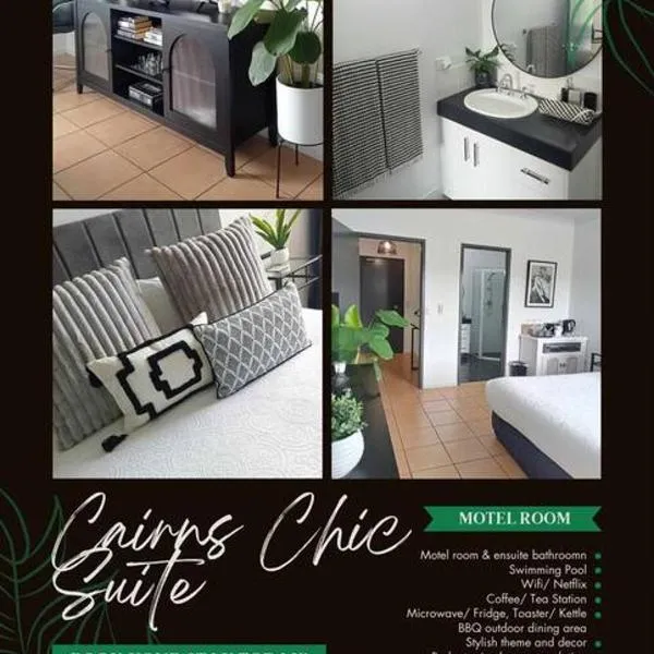 Cairns Chic Suite - Motel Room A，位于Woree的酒店