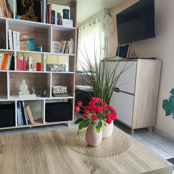 Studio Goya climatisé et jardin 2 nuits minimum，位于卡斯特尔的酒店