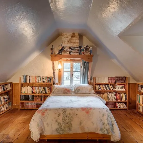 Ancestral Wooden Chalet - St-Gabriel de Brandon，位于Mandeville的酒店