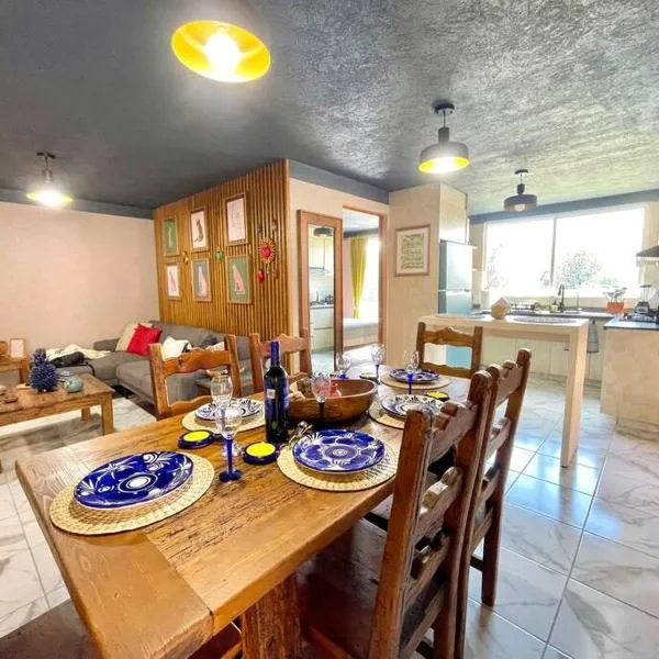 Departamento Vista Lago de Pátzcuaro，位于帕茨库卡罗的酒店