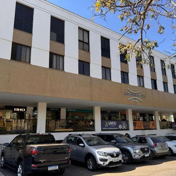 Flat Sudoeste Ed. Leonardo Center by CentoEdez，位于巴西利亚的酒店