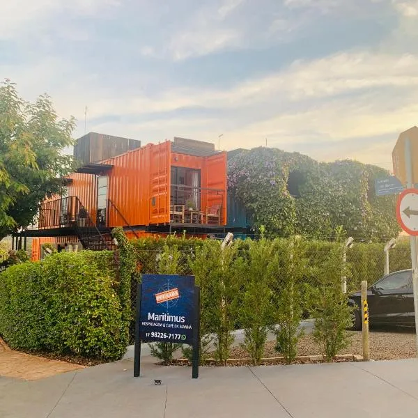 Pousada Maritimus,位于巴雷图斯的酒店