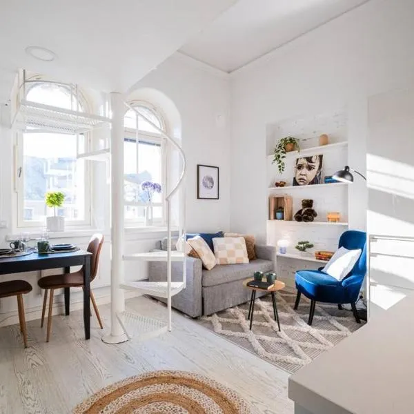 Central Lux Condo In Downtown，位于赫尔辛基的酒店