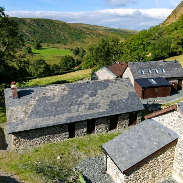 Cwm Clyd Longhouse，位于兰德林多德威尔斯的酒店