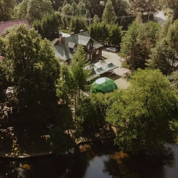 Apartament nad Czarną Hańczą，位于Głęboki Bród的酒店