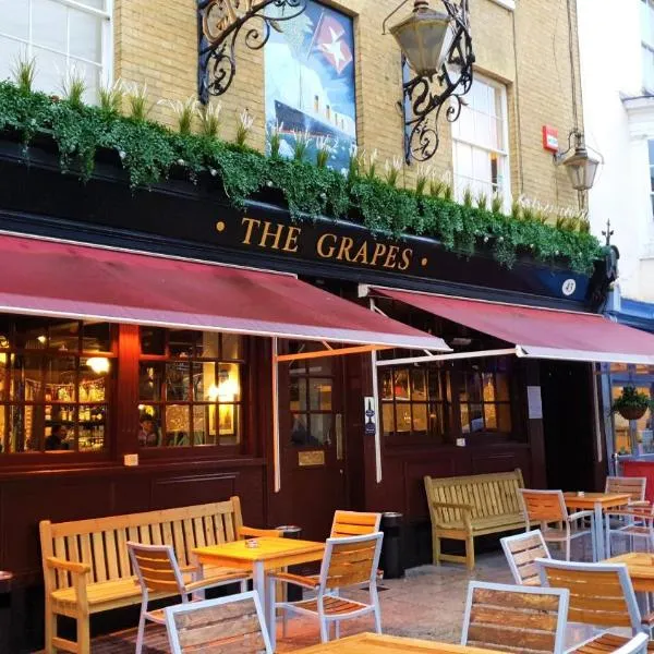 The Grapes Pub，位于Lower Swanwick的酒店