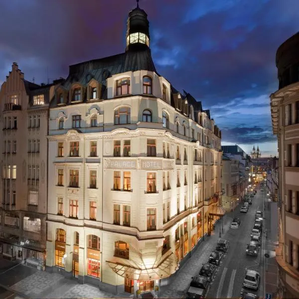 新艺术风格宫殿酒店，位于布拉格的酒店