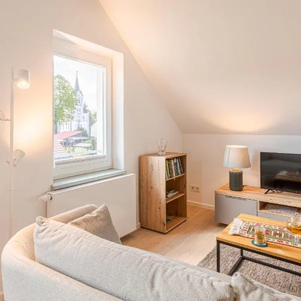 Studio On Top im Gustav Seitz Gästehaus，位于Trebnitz的酒店