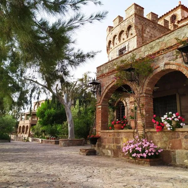 Lesvos Tower House Komninos，位于Sígrion的酒店