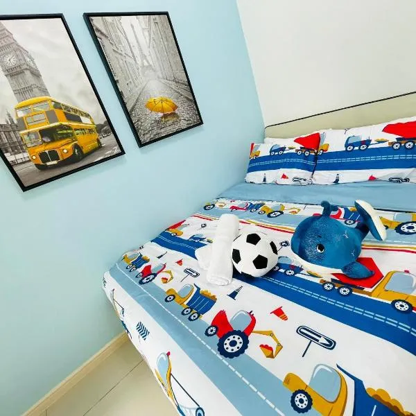 ELYSIA-Near Gleaneagles & Legoland-2RB WarmQ Suite Max7pax-WaterDispenser，位于努沙再也的酒店