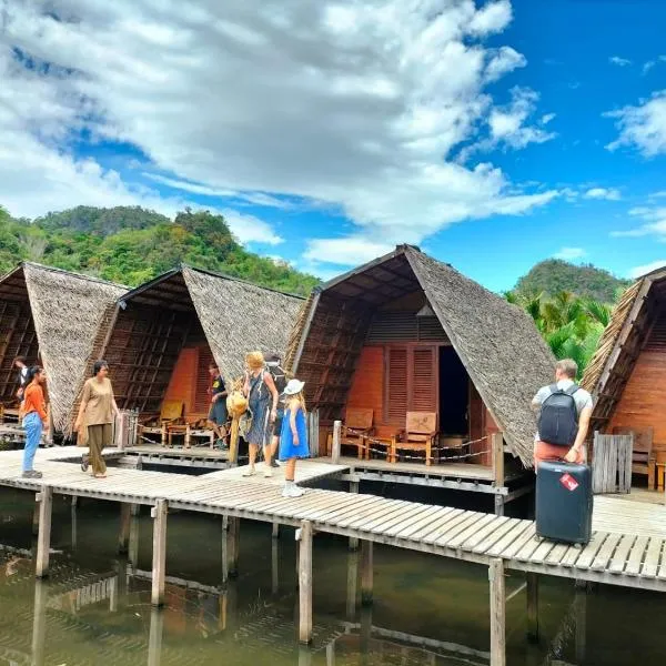 Rammang Rammang Ecolodge and Cafe，位于Gusunge的酒店