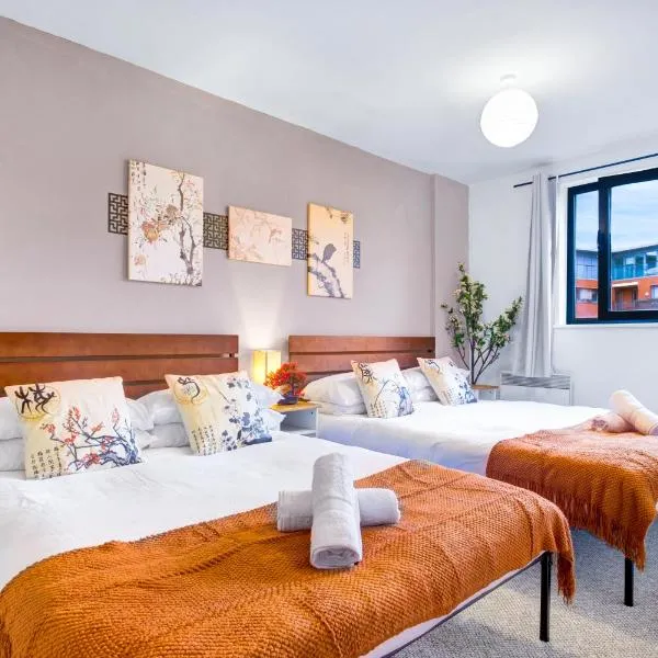 Chinese Suite with Free Parking, Games, Netflix- Coffee Machine 家庭，位于伯明翰的酒店