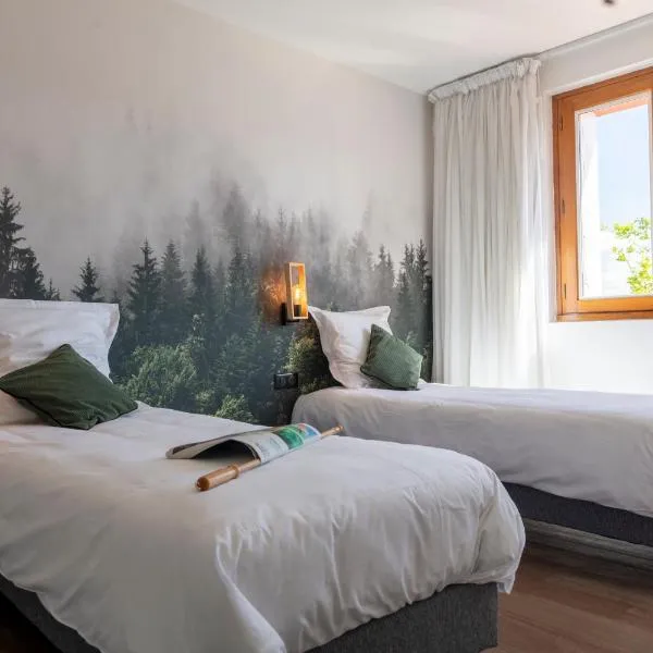Hotel Restaurant Les Glycines，位于Vieille-Brioude的酒店