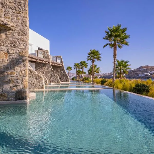 Aeonic Suites and Spa，位于米克诺斯城的酒店