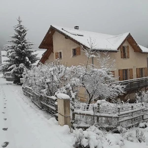 Gîte du ruisseau，位于Les Adrets的酒店