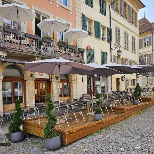 La Croix Fédérale，位于波朗特吕的酒店