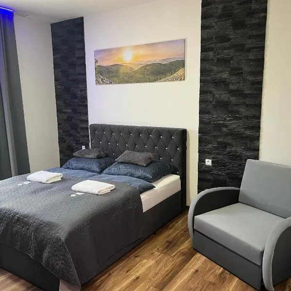 Vrbecká restaurace - penzion 8，位于Hrubá Vrbka的酒店