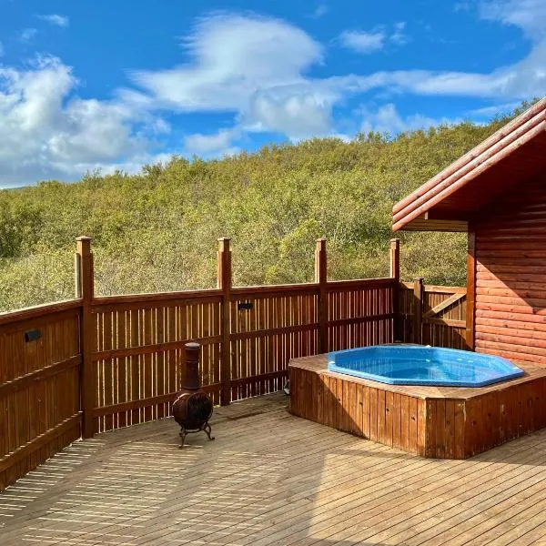Private cottage on Golden Circle with hot tub，位于塞尔福斯的酒店