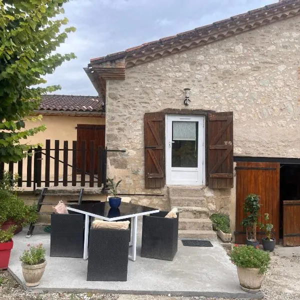 Gîte Appartement à la campagne，位于Lautrec的酒店
