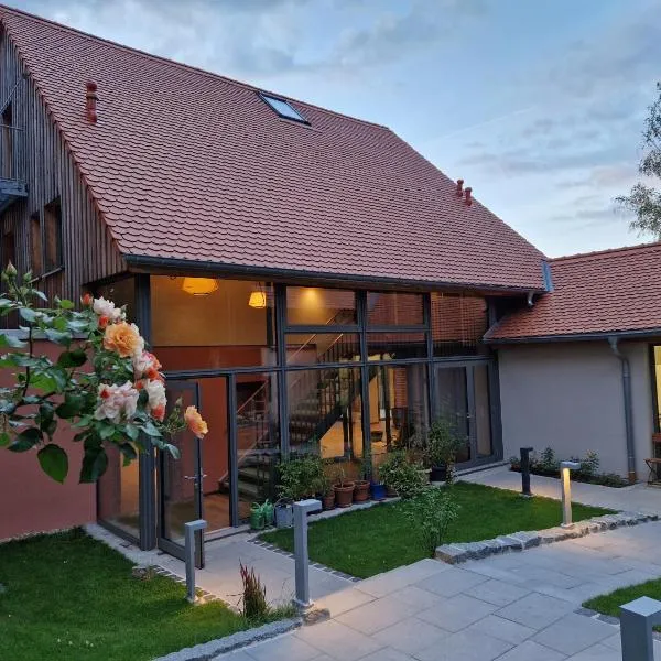 Ada's Buka Chalet auf dem Felsberg，位于Lautertal的酒店