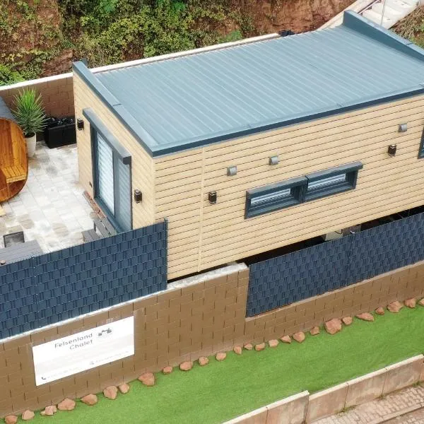 Tiny House im Felsenland mit Sauna，位于Lug的酒店