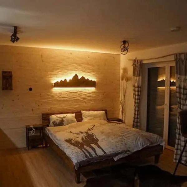 Wohnung Wendelstein mit Bergblick im Inntal - zentral & ruhig，位于Flintsbach am Inn的酒店
