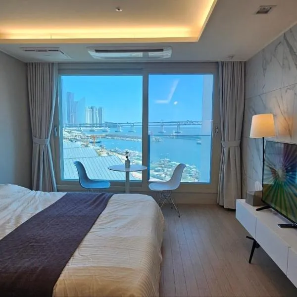 SWITZEN KCC ocean view，位于釜山的酒店