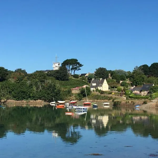 Bréhat Vue Mer - Villa San Denn，位于布雷的酒店