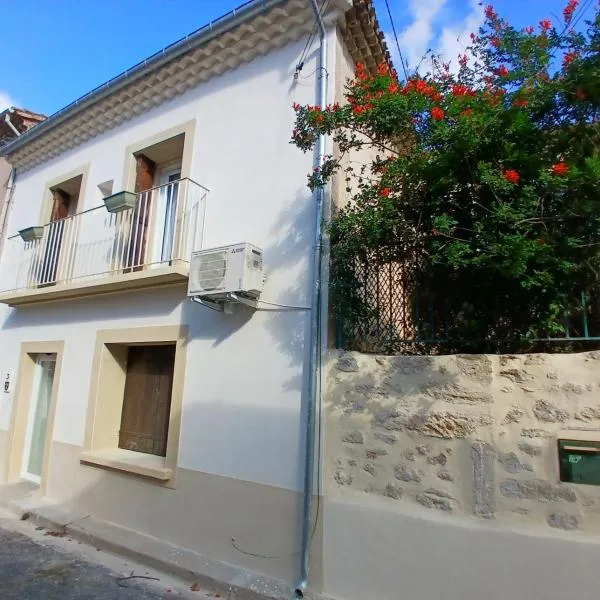 Maison cosy entre mer et garrigue，位于Pomérols的酒店